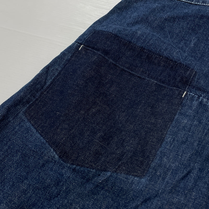 【中古品】【メンズ】 KIDILL キディル HAKAMA DENIM PANTS ハカマ デニム パンツ ボトムス ジーンズ 151-261015-sa-10-teih サイズ：44 カラー：インディゴブルー 万代Net店