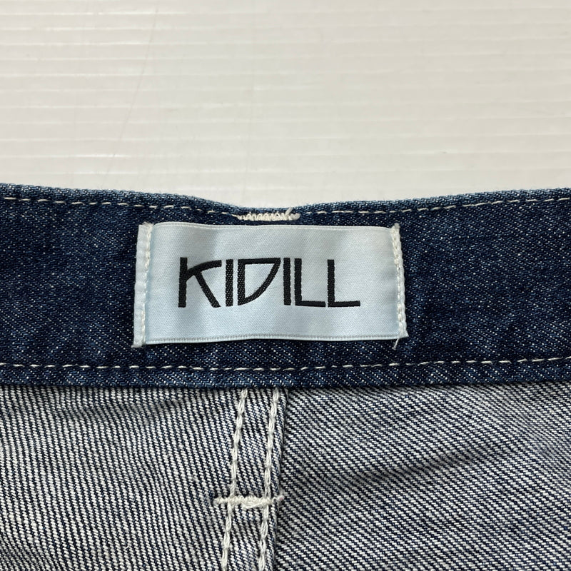【中古品】【メンズ】 KIDILL キディル HAKAMA DENIM PANTS ハカマ デニム パンツ ボトムス ジーンズ 151-261015-sa-10-teih サイズ：44 カラー：インディゴブルー 万代Net店