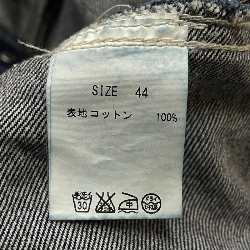 【中古品】【メンズ】 KIDILL キディル HAKAMA DENIM PANTS ハカマ デニム パンツ ボトムス ジーンズ 151-261015-sa-10-teih サイズ：44 カラー：インディゴブルー 万代Net店