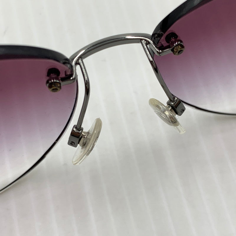 【中古品】【メンズ/レディース】 CHANEL シャネル RIMLESS SUNGLASSES 4220 リムレス サングラス アイウェア カットレンズ 182-261014-ko-08-teih サイズ：62□15-135 カラー：シルバーカラー/ブラック/フレーム 万代Net店