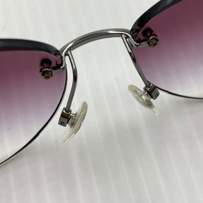 【中古品】【メンズ/レディース】 CHANEL シャネル RIMLESS SUNGLASSES 4220 リムレス サングラス アイウェア カットレンズ 182-261014-ko-08-teih サイズ：62□15-135 カラー：シルバーカラー/ブラック/フレーム 万代Net店