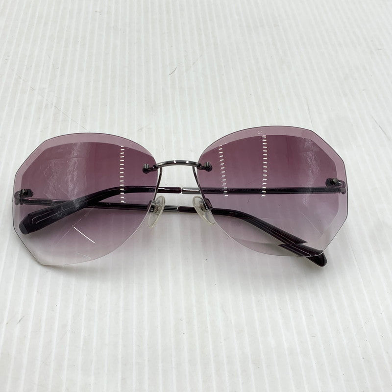 【中古品】【メンズ/レディース】 CHANEL シャネル RIMLESS SUNGLASSES 4220 リムレス サングラス アイウェア カットレンズ 182-261014-ko-08-teih サイズ：62□15-135 カラー：シルバーカラー/ブラック/フレーム 万代Net店