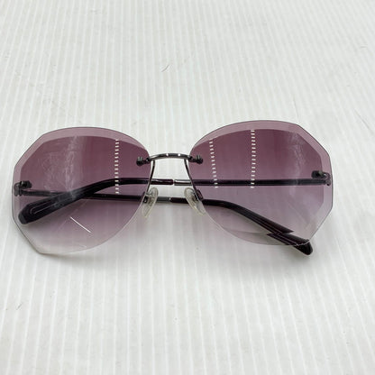【中古品】【メンズ/レディース】 CHANEL シャネル RIMLESS SUNGLASSES 4220 リムレス サングラス アイウェア カットレンズ 182-261014-ko-08-teih サイズ：62□15-135 カラー：シルバーカラー/ブラック/フレーム 万代Net店