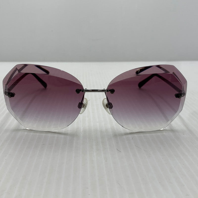 【中古品】【メンズ/レディース】 CHANEL シャネル RIMLESS SUNGLASSES 4220 リムレス サングラス アイウェア カットレンズ 182-261014-ko-08-teih サイズ：62□15-135 カラー：シルバーカラー/ブラック/フレーム 万代Net店