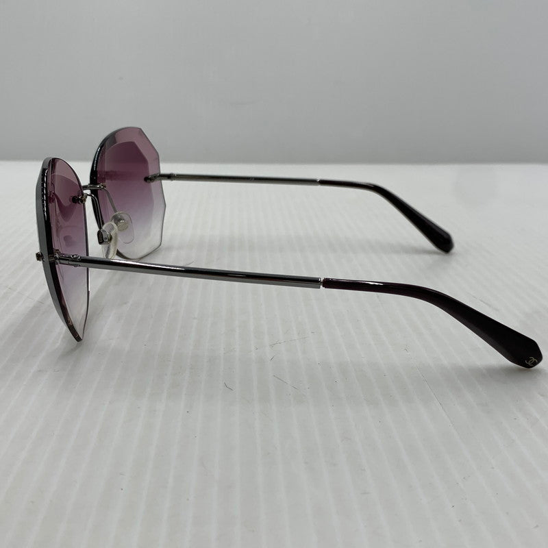 【中古品】【メンズ/レディース】 CHANEL シャネル RIMLESS SUNGLASSES 4220 リムレス サングラス アイウェア カットレンズ 182-261014-ko-08-teih サイズ：62□15-135 カラー：シルバーカラー/ブラック/フレーム 万代Net店