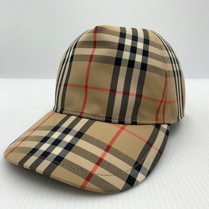【中古品】【メンズ】 BURBERRY バーバリー VINTAGE CHECK BASEBALL CAP 8026929 ヴィンテージチェック ベースボールキャップ 帽子 183-261016-ko-11-teih サイズ：L カラー：ベージュ系 万代Net店