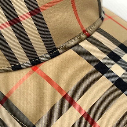 【中古品】【メンズ】 BURBERRY バーバリー VINTAGE CHECK BASEBALL CAP 8026929 ヴィンテージチェック ベースボールキャップ 帽子 183-261016-ko-11-teih サイズ：L カラー：ベージュ系 万代Net店