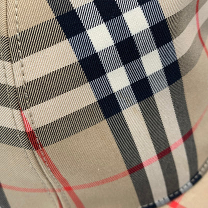 【中古品】【メンズ】 BURBERRY バーバリー VINTAGE CHECK BASEBALL CAP 8026929 ヴィンテージチェック ベースボールキャップ 帽子 183-261016-ko-11-teih サイズ：L カラー：ベージュ系 万代Net店