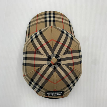 【中古品】【メンズ】 BURBERRY バーバリー VINTAGE CHECK BASEBALL CAP 8026929 ヴィンテージチェック ベースボールキャップ 帽子 183-261016-ko-11-teih サイズ：L カラー：ベージュ系 万代Net店