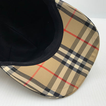 【中古品】【メンズ】 BURBERRY バーバリー VINTAGE CHECK BASEBALL CAP 8026929 ヴィンテージチェック ベースボールキャップ 帽子 183-261016-ko-11-teih サイズ：L カラー：ベージュ系 万代Net店
