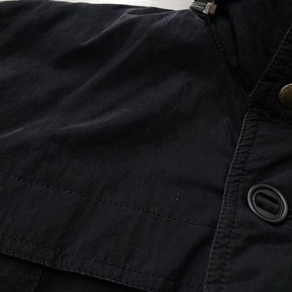 【現状渡し品】【メンズ】 NFL エヌエフエル STAND-NECK HOODED JACKET "RAIDERS" STANDネック フーデッド ジャケット レイダース アウター 145-261015-sa-05-teih サイズ：F カラー：ブラック 万代Net店