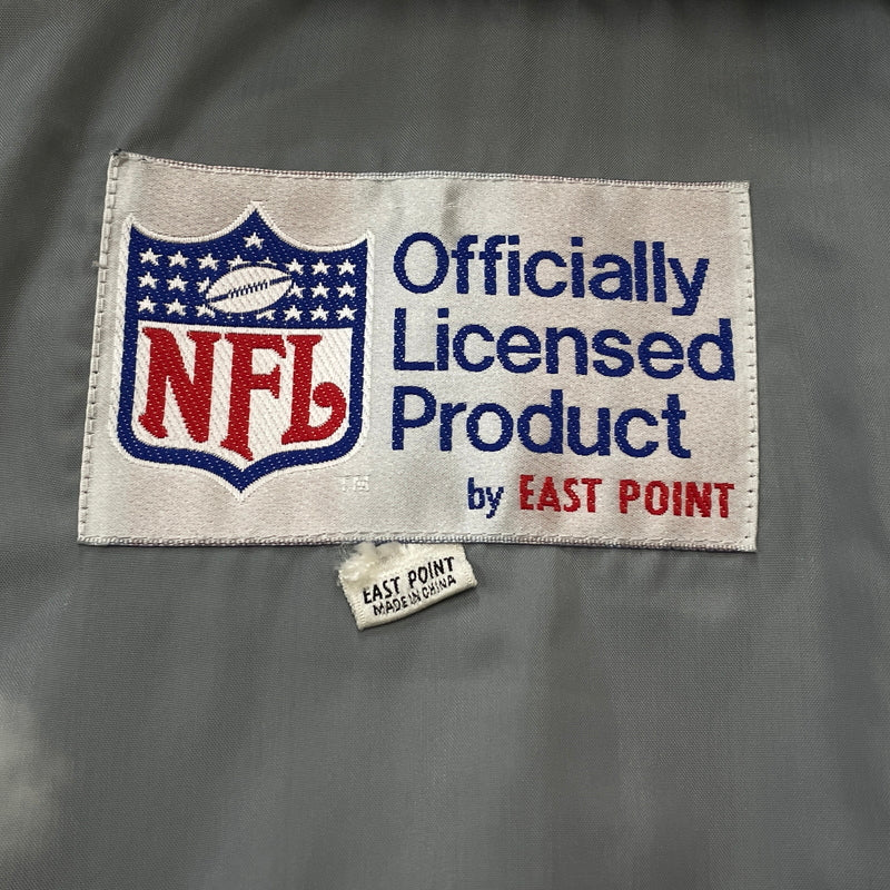 【現状渡し品】【メンズ】 NFL エヌエフエル STAND-NECK HOODED JACKET "RAIDERS" STANDネック フーデッド ジャケット レイダース アウター 145-261015-sa-05-teih サイズ：F カラー：ブラック 万代Net店