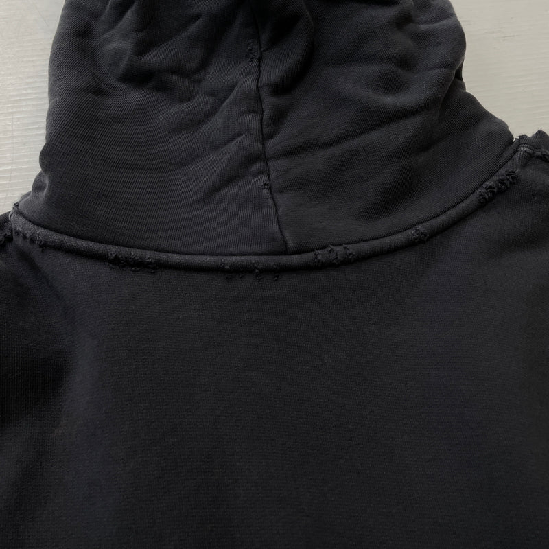 【現状渡し品】【メンズ】 BALENCIAGA バレンシアガ 803265 TRVU7 OPTICAL HOODIE LARGE FIT HOODIE オプティカルラージ フィット フーデ プルオーバーパーカー 141-261015-sa-16-teih サイズ：XS カラー：グレー 万代Net店