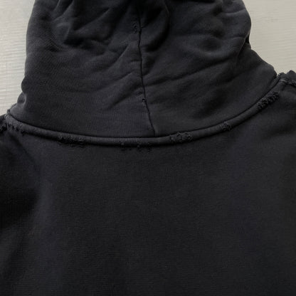 【現状渡し品】【メンズ】 BALENCIAGA バレンシアガ 803265 TRVU7 OPTICAL HOODIE LARGE FIT HOODIE オプティカルラージ フィット フーデ プルオーバーパーカー 141-261015-sa-16-teih サイズ：XS カラー：グレー 万代Net店