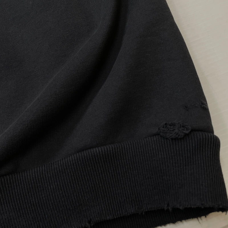 【現状渡し品】【メンズ】 BALENCIAGA バレンシアガ 803265 TRVU7 OPTICAL HOODIE LARGE FIT HOODIE オプティカルラージ フィット フーデ プルオーバーパーカー 141-261015-sa-16-teih サイズ：XS カラー：グレー 万代Net店