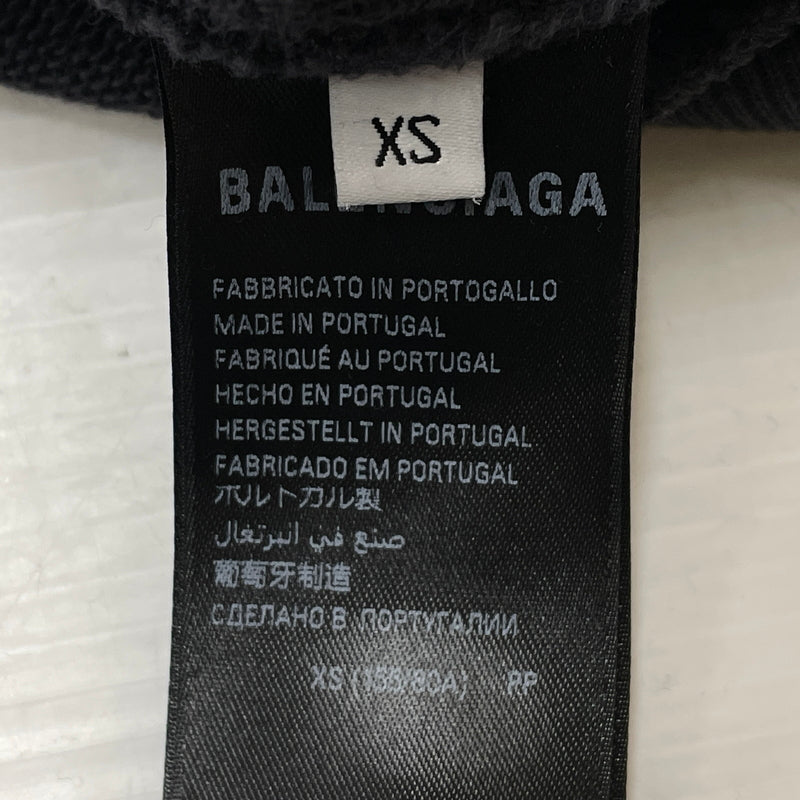 【現状渡し品】【メンズ】 BALENCIAGA バレンシアガ 803265 TRVU7 OPTICAL HOODIE LARGE FIT HOODIE オプティカルラージ フィット フーデ プルオーバーパーカー 141-261015-sa-16-teih サイズ：XS カラー：グレー 万代Net店