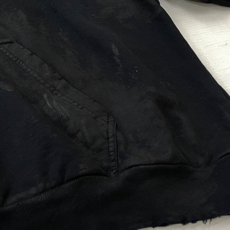 【現状渡し品】【メンズ】 BALENCIAGA バレンシアガ TOVN7 22AW BB CRYPTO COIN HOODIE 742603 20220年秋冬 ビービー クリプト コイン フーディ プルオーバーパーカー 141-261015-sa-17-teih サイズ：XL カラー：ブラック 万代Net店