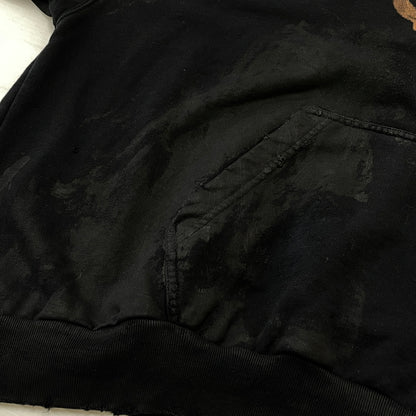 【現状渡し品】【メンズ】 BALENCIAGA バレンシアガ TOVN7 22AW BB CRYPTO COIN HOODIE 742603 20220年秋冬 ビービー クリプト コイン フーディ プルオーバーパーカー 141-261015-sa-17-teih サイズ：XL カラー：ブラック 万代Net店