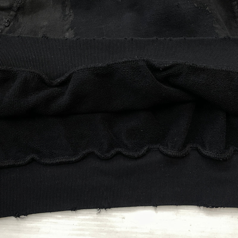 【現状渡し品】【メンズ】 BALENCIAGA バレンシアガ TOVN7 22AW BB CRYPTO COIN HOODIE 742603 20220年秋冬 ビービー クリプト コイン フーディ プルオーバーパーカー 141-261015-sa-17-teih サイズ：XL カラー：ブラック 万代Net店