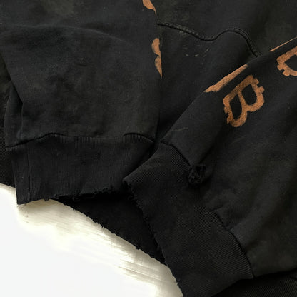 【現状渡し品】【メンズ】 BALENCIAGA バレンシアガ TOVN7 22AW BB CRYPTO COIN HOODIE 742603 20220年秋冬 ビービー クリプト コイン フーディ プルオーバーパーカー 141-261015-sa-17-teih サイズ：XL カラー：ブラック 万代Net店