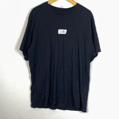 【中古品】【メンズ】 MM6 MAISON MARGIELA エムエムシックス メゾン マルジェラ NUMBERING LOGO TEE SH0GC0033 S24312 ナンバリング ロゴ Tシャツ 半袖 トップス 141-261015-sa-23-teih サイズ：S カラー：ブラック 万代Net店