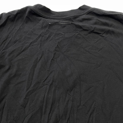 【中古品】【メンズ】 MM6 MAISON MARGIELA エムエムシックス メゾン マルジェラ NUMBERING LOGO TEE SH0GC0033 S24312 ナンバリング ロゴ Tシャツ 半袖 トップス 141-261015-sa-23-teih サイズ：S カラー：ブラック 万代Net店