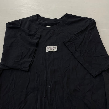 【中古品】【メンズ】 MM6 MAISON MARGIELA エムエムシックス メゾン マルジェラ NUMBERING LOGO TEE SH0GC0033 S24312 ナンバリング ロゴ Tシャツ 半袖 トップス 141-261015-sa-23-teih サイズ：S カラー：ブラック 万代Net店