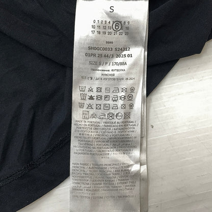【中古品】【メンズ】 MM6 MAISON MARGIELA エムエムシックス メゾン マルジェラ NUMBERING LOGO TEE SH0GC0033 S24312 ナンバリング ロゴ Tシャツ 半袖 トップス 141-261015-sa-23-teih サイズ：S カラー：ブラック 万代Net店