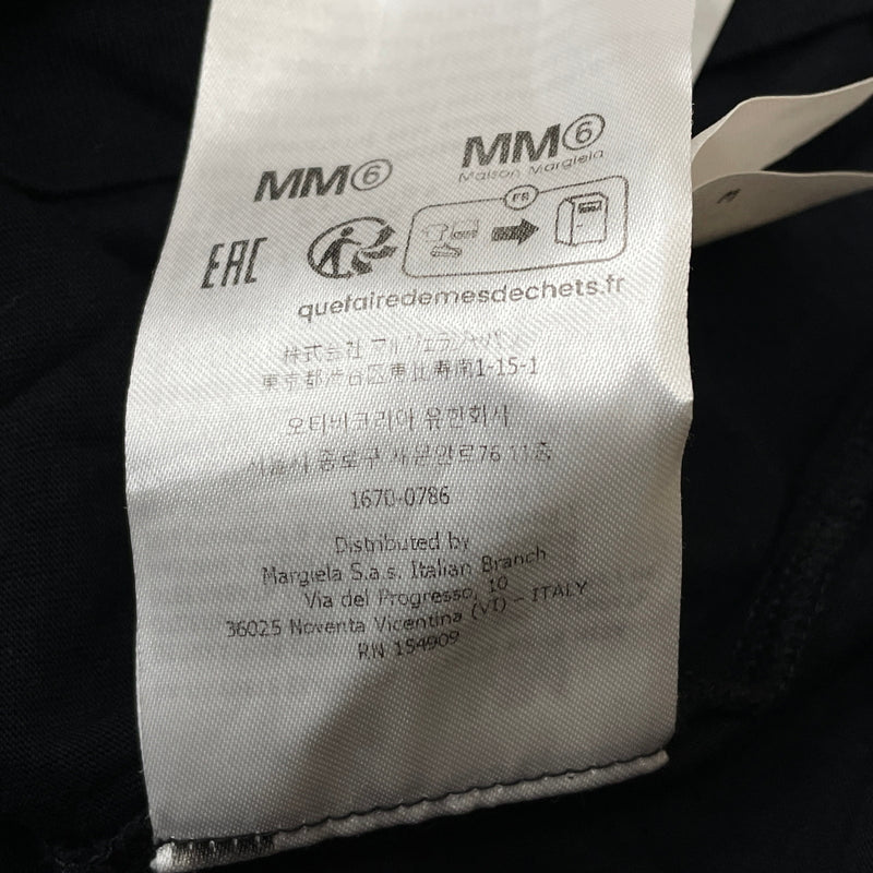 【中古品】【メンズ】 MM6 MAISON MARGIELA エムエムシックス メゾン マルジェラ NUMBERING LOGO TEE SH0GC0033 S24312 ナンバリング ロゴ Tシャツ 半袖 トップス 141-261015-sa-23-teih サイズ：S カラー：ブラック 万代Net店