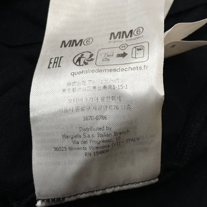 【中古品】【メンズ】 MM6 MAISON MARGIELA エムエムシックス メゾン マルジェラ NUMBERING LOGO TEE SH0GC0033 S24312 ナンバリング ロゴ Tシャツ 半袖 トップス 141-261015-sa-23-teih サイズ：S カラー：ブラック 万代Net店