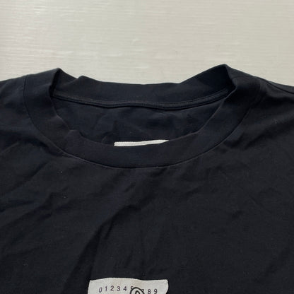 【中古品】【メンズ】 MM6 MAISON MARGIELA エムエムシックス メゾン マルジェラ NUMBERING LOGO TEE SH0GC0033 S24312 ナンバリング ロゴ Tシャツ 半袖 トップス 141-261015-sa-23-teih サイズ：S カラー：ブラック 万代Net店