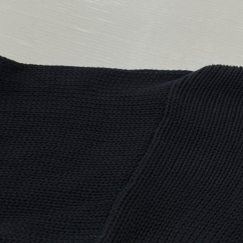【中古品】【メンズ】 ASKYURSELF アスクユアセルフ × LAST NEST ラストネスト 別注コラボ CHAIN KNIT チェーン ニット 長袖 トップス 142-261015-sa-19-teih サイズ：L カラー：ブラック 万代Net店