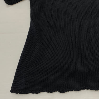 【中古品】【メンズ】 ASKYURSELF アスクユアセルフ × LAST NEST ラストネスト 別注コラボ CHAIN KNIT チェーン ニット 長袖 トップス 142-261015-sa-19-teih サイズ：L カラー：ブラック 万代Net店