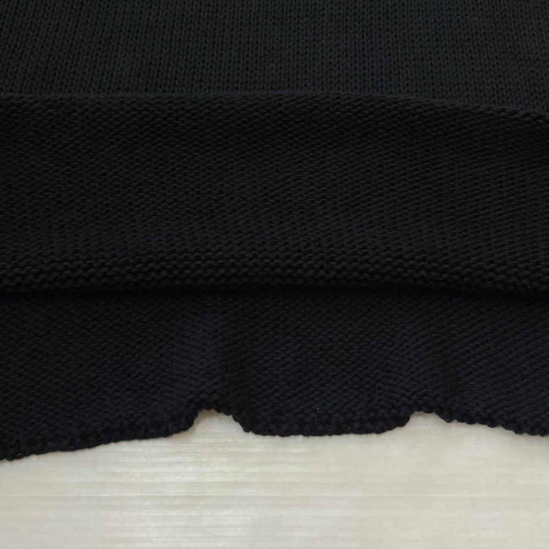 【中古品】【メンズ】 ASKYURSELF アスクユアセルフ × LAST NEST ラストネスト 別注コラボ CHAIN KNIT チェーン ニット 長袖 トップス 142-261015-sa-19-teih サイズ：L カラー：ブラック 万代Net店