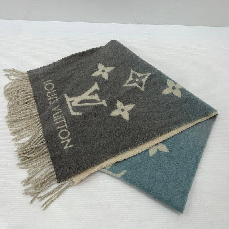 【中古品】【メンズ/レディース】 LOUIS VUITTON ルイ・ヴィトン M70868 エシャルプ レイキャビック グラディエント マフラー アクセサリー 179-261014-ko-20-teih カラー：マルチカラー 万代Net店