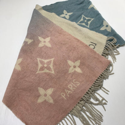 【中古品】【メンズ/レディース】 LOUIS VUITTON ルイ・ヴィトン M70868 エシャルプ レイキャビック グラディエント マフラー アクセサリー 179-261014-ko-20-teih カラー：マルチカラー 万代Net店