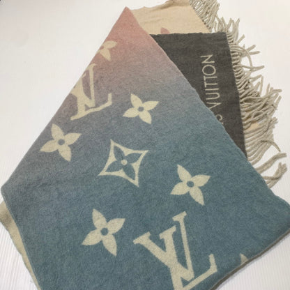 【中古品】【メンズ/レディース】 LOUIS VUITTON ルイ・ヴィトン M70868 エシャルプ レイキャビック グラディエント マフラー アクセサリー 179-261014-ko-20-teih カラー：マルチカラー 万代Net店