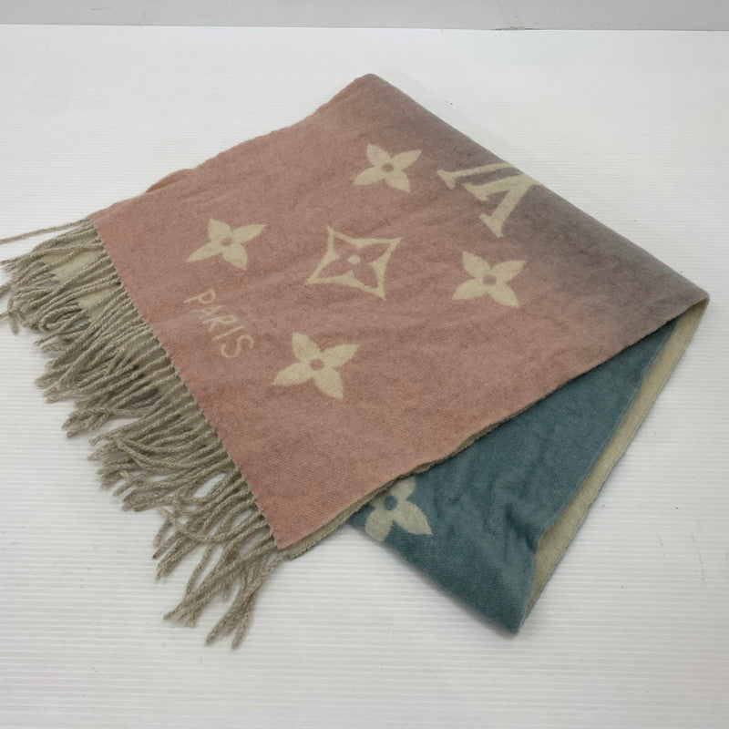 【中古品】【メンズ/レディース】 LOUIS VUITTON ルイ・ヴィトン M70868 エシャルプ レイキャビック グラディエント マフラー アクセサリー 179-261014-ko-20-teih カラー：マルチカラー 万代Net店
