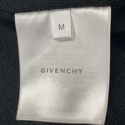 【中古品】【メンズ】 GIVENCHY ジバンシィ 19SS 4G BACKLOGO KNIT BOMBER JACKET BW003B4Z32 2019年春夏 フォージー バックロゴ ニット ボンバー ジャケット アウター 141-261015-sa-20-teih サイズ：M カラー：ブラック 万代Net店
