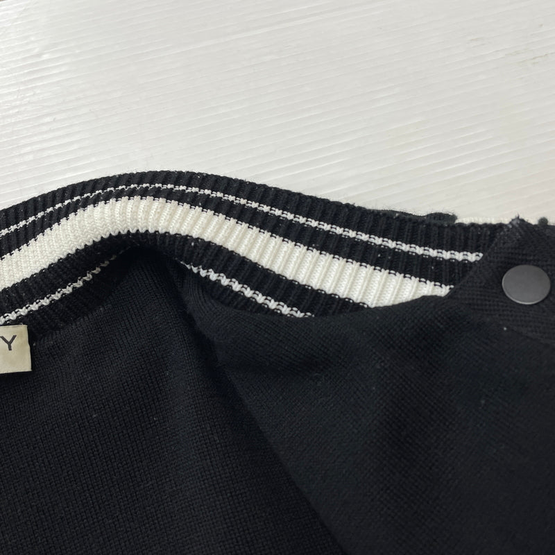 【中古品】【メンズ】 GIVENCHY ジバンシィ 19SS 4G BACKLOGO KNIT BOMBER JACKET BW003B4Z32 2019年春夏 フォージー バックロゴ ニット ボンバー ジャケット アウター 141-261015-sa-20-teih サイズ：M カラー：ブラック 万代Net店