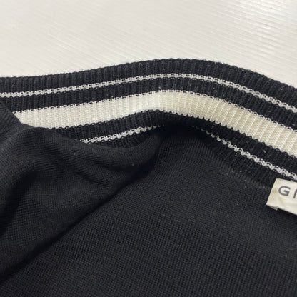 【中古品】【メンズ】 GIVENCHY ジバンシィ 19SS 4G BACKLOGO KNIT BOMBER JACKET BW003B4Z32 2019年春夏 フォージー バックロゴ ニット ボンバー ジャケット アウター 141-261015-sa-20-teih サイズ：M カラー：ブラック 万代Net店