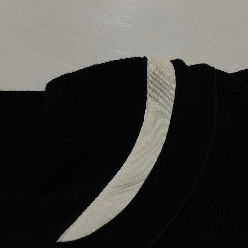 【中古品】【メンズ】 GIVENCHY ジバンシィ 19SS 4G BACKLOGO KNIT BOMBER JACKET BW003B4Z32 2019年春夏 フォージー バックロゴ ニット ボンバー ジャケット アウター 141-261015-sa-20-teih サイズ：M カラー：ブラック 万代Net店