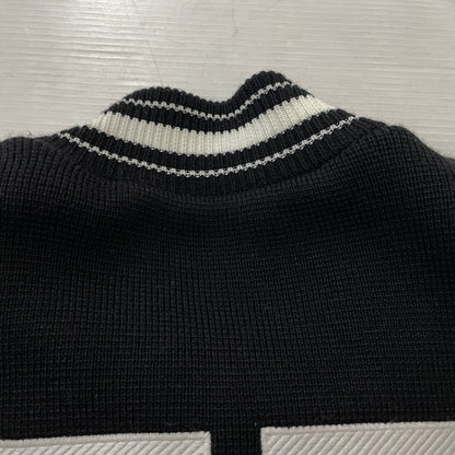 【中古品】【メンズ】 GIVENCHY ジバンシィ 19SS 4G BACKLOGO KNIT BOMBER JACKET BW003B4Z32 2019年春夏 フォージー バックロゴ ニット ボンバー ジャケット アウター 141-261015-sa-20-teih サイズ：M カラー：ブラック 万代Net店