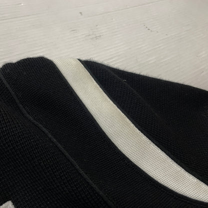 【中古品】【メンズ】 GIVENCHY ジバンシィ 19SS 4G BACKLOGO KNIT BOMBER JACKET BW003B4Z32 2019年春夏 フォージー バックロゴ ニット ボンバー ジャケット アウター 141-261015-sa-20-teih サイズ：M カラー：ブラック 万代Net店