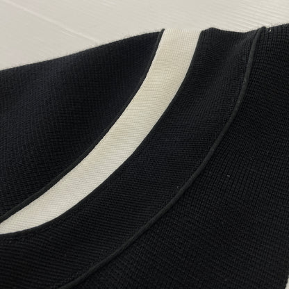 【中古品】【メンズ】 GIVENCHY ジバンシィ 19SS 4G BACKLOGO KNIT BOMBER JACKET BW003B4Z32 2019年春夏 フォージー バックロゴ ニット ボンバー ジャケット アウター 141-261015-sa-20-teih サイズ：M カラー：ブラック 万代Net店