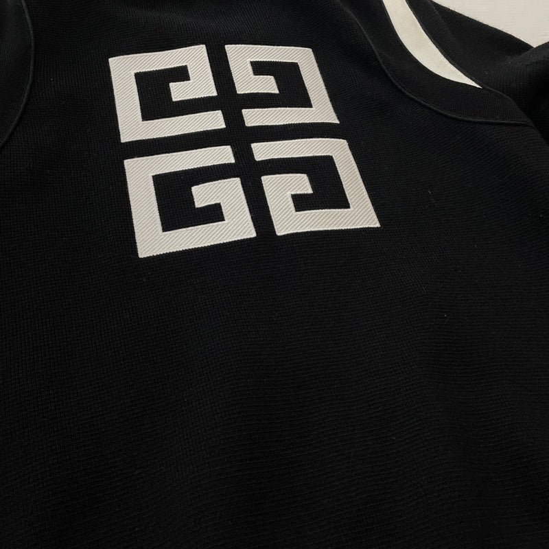 【中古品】【メンズ】 GIVENCHY ジバンシィ 19SS 4G BACKLOGO KNIT BOMBER JACKET BW003B4Z32 2019年春夏 フォージー バックロゴ ニット ボンバー ジャケット アウター 141-261015-sa-20-teih サイズ：M カラー：ブラック 万代Net店