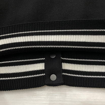【中古品】【メンズ】 GIVENCHY ジバンシィ 19SS 4G BACKLOGO KNIT BOMBER JACKET BW003B4Z32 2019年春夏 フォージー バックロゴ ニット ボンバー ジャケット アウター 141-261015-sa-20-teih サイズ：M カラー：ブラック 万代Net店