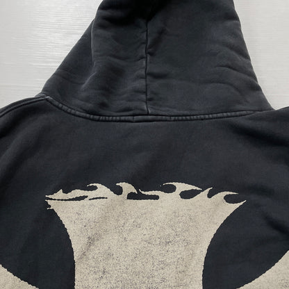 【現状渡し品】【メンズ】 ASKYURSELF アスクユアセルフ RAW AY CROSS HOODIE ローエーワイ クロス フーディ プルオーバーパーカー 142-261015-sa-15-teih サイズ：XXL カラー：グレー 万代Net店
