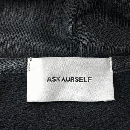 【現状渡し品】【メンズ】 ASKYURSELF アスクユアセルフ RAW AY CROSS HOODIE ローエーワイ クロス フーディ プルオーバーパーカー 142-261015-sa-15-teih サイズ：XXL カラー：グレー 万代Net店