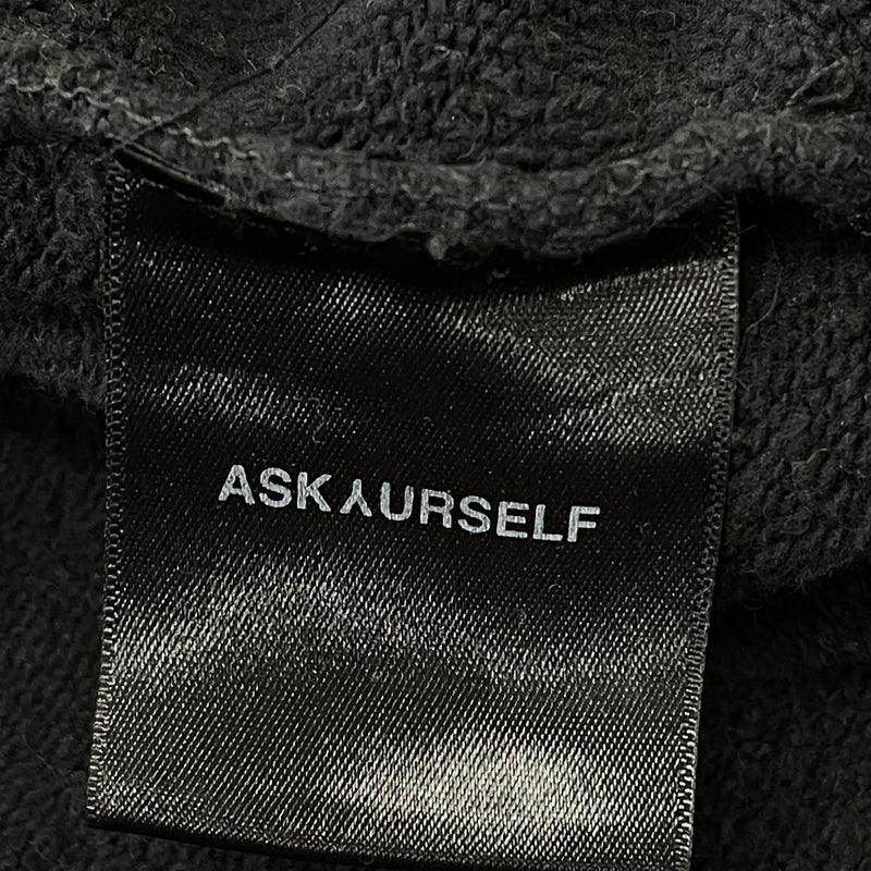 【現状渡し品】【メンズ】 ASKYURSELF アスクユアセルフ RAW AY CROSS HOODIE ローエーワイ クロス フーディ プルオーバーパーカー 142-261015-sa-15-teih サイズ：XXL カラー：グレー 万代Net店